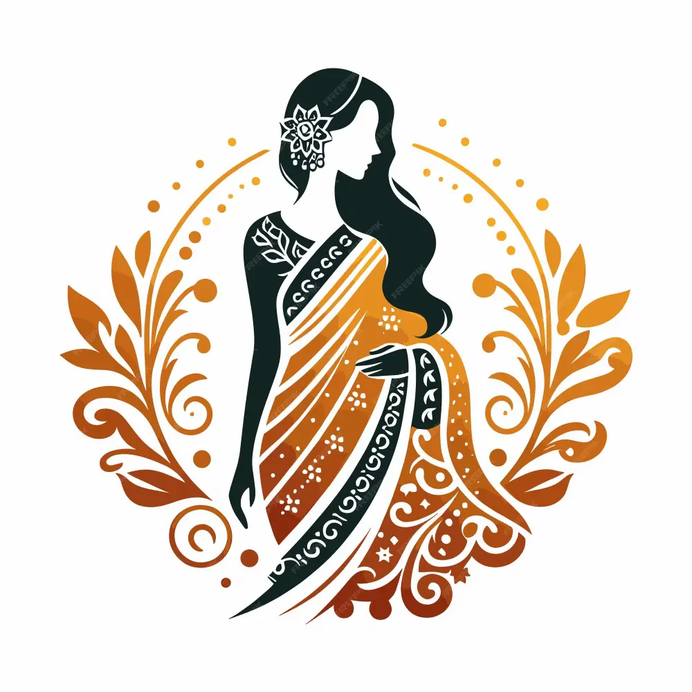 a women wearing saree